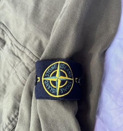 Army Green Stone Island Work Style Jacket