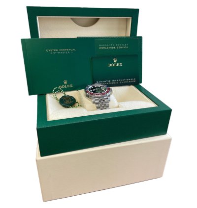 Rolex Gmt-master Ii Nos Nov 2023 Papers Rolex Gmt-master Ii Pepsi Jubilee 40mm 126710 Blro Box