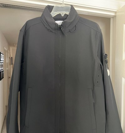 Black Field Jacket Hood