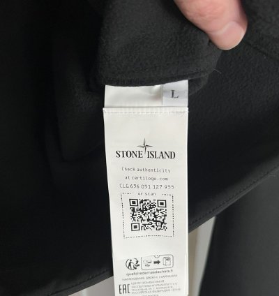 Black Field Jacket Hood