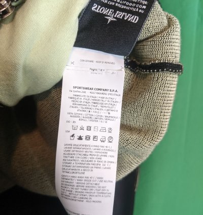 Black Green Ribbed Knit Zip Jacket Nwt