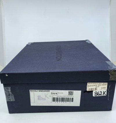 New Authentic Louis Vuitton Rivoli Sneaker Boot Monogram