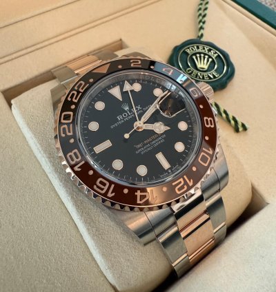 Rolex Gmt-master Ii Oyster 40mm Oystersteel And Everose Gold 2025 Unworn