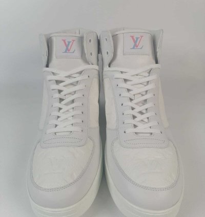 New Authentic Louis Vuitton Rivoli Sneaker Boot Monogram