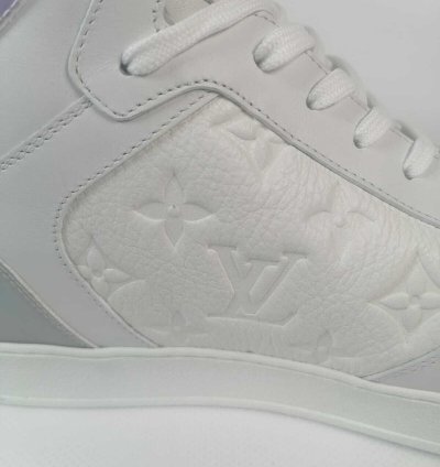 New Authentic Louis Vuitton Rivoli Sneaker Boot Monogram
