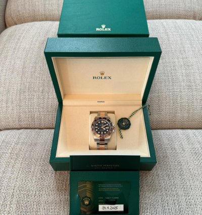 Rolex Gmt-master Ii Oyster 40mm Oystersteel And Everose Gold 2025 Unworn