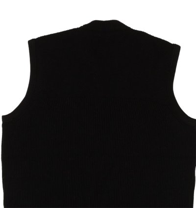 Black Knit Crewneck Sweater Vest Size Xl