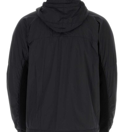 Black Stretch Nylon Jacket