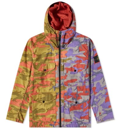 Bnwt 4x Stone Island Aw22 Heritage Camo Hooded Jacket