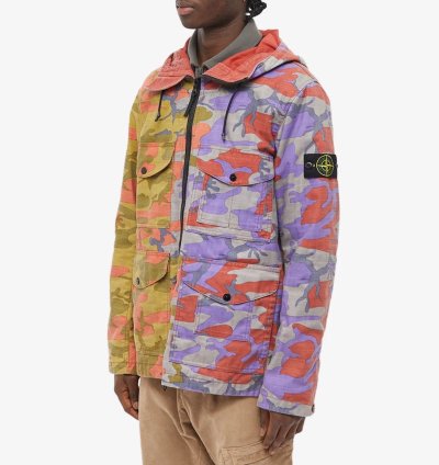 Bnwt 4x Stone Island Aw22 Heritage Camo Hooded Jacket
