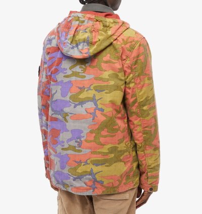 Bnwt 4x Stone Island Aw22 Heritage Camo Hooded Jacket