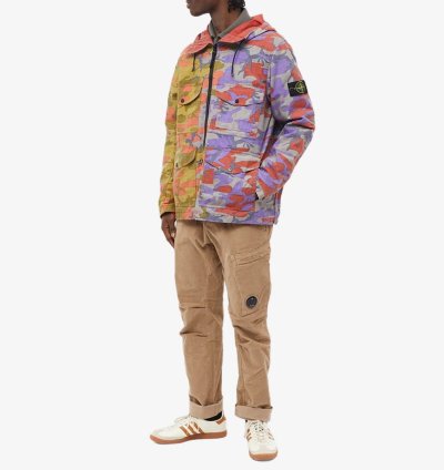 Bnwt 4x Stone Island Aw22 Heritage Camo Hooded Jacket