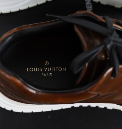 New Brown Leather Sneakers