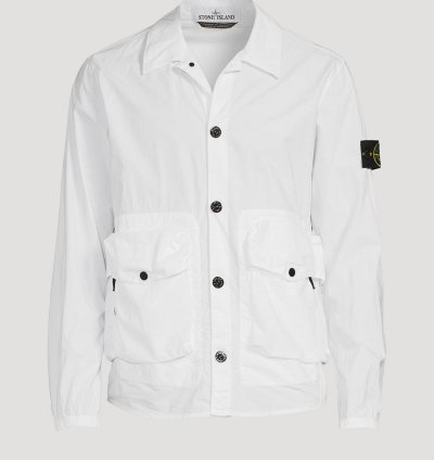 Bnwt Ss22 Stone Island Paracadute Overshirt Sz