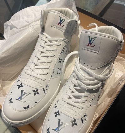 New Hi-top Rivoli Monogram Sneaker