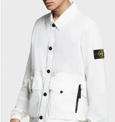 Bnwt Ss22 Stone Island Paracadute Overshirt Sz