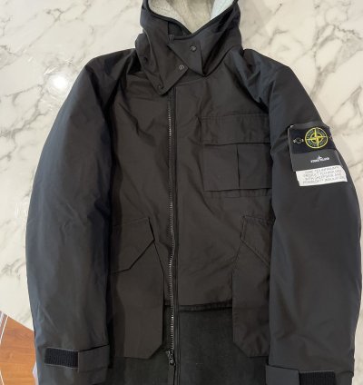 Bnwt Stone Island Gore-tex Primaloft Sheepskin Shearing