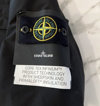 Bnwt Stone Island Gore-tex Primaloft Sheepskin Shearing