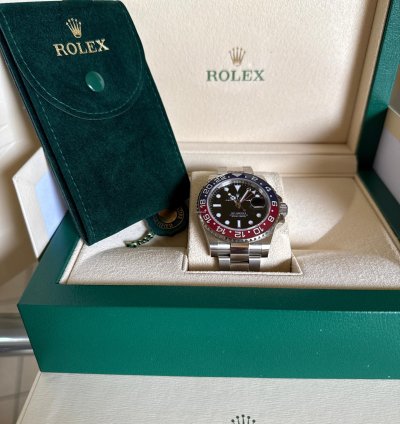 Rolex Gmt-master Ii Pepsi - Full Set - 10 2021 - Bracciale Oyster