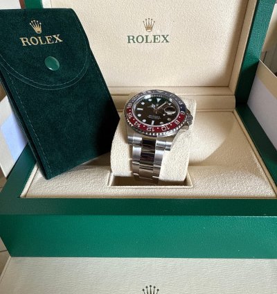 Rolex Gmt-master Ii Pepsi - Full Set - 10 2021 - Bracciale Oyster