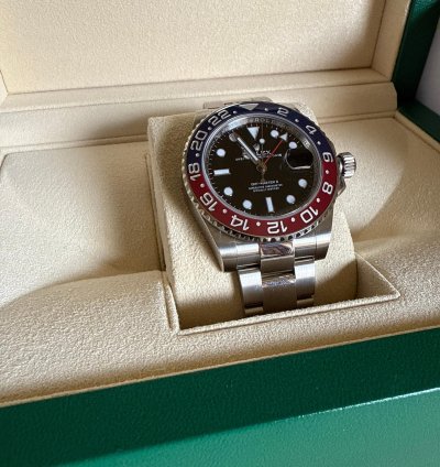 Rolex Gmt-master Ii Pepsi - Full Set - 10 2021 - Bracciale Oyster