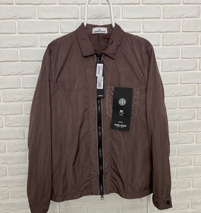 Bnwt Stone Island Nylon Metal Zip Overshirt Jacket Size Xl