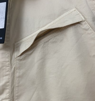 Bnwt Stone Island Stretch Twill Garment Dyed Shirt Jacket