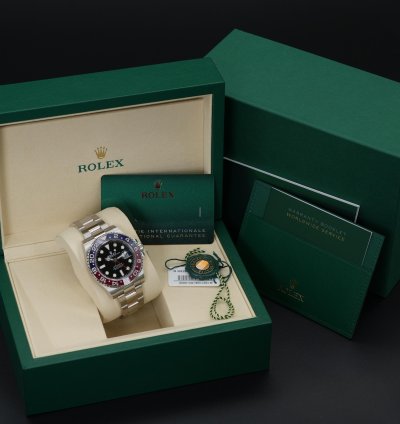 Rolex Gmt-master Ii Pepsi 126710blro 2025 New Box Papers