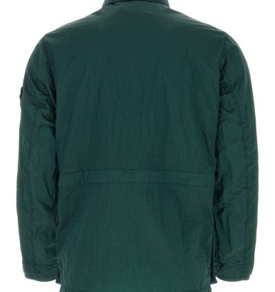 Bottle Green Econyl Windbreaker