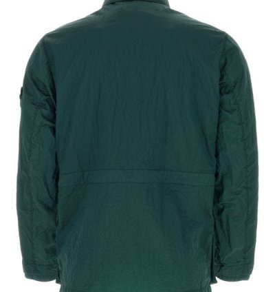 Bottle Green Econyl Windbreaker