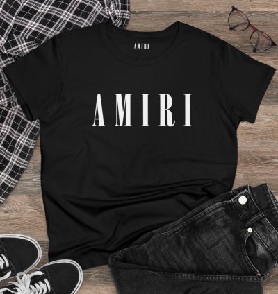 Amiri Core Womens Shirt Softstyle Black Tee S To 2xl