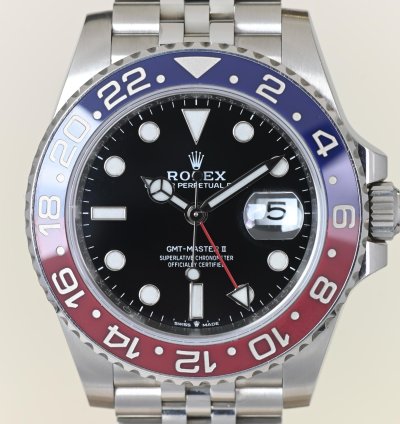 Rolex Gmt-master Ii Pepsi 126710blro Jubilee 2020 Unworn Full Set