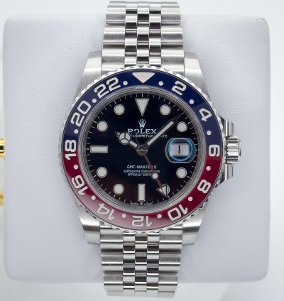 Rolex Gmt-master Ii Pepsi 2024 Mint Full Set Jubilee 126710blro