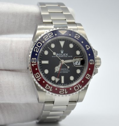 Rolex Gmt-master Ii Pepsi Blue And Black Bezel Automatic