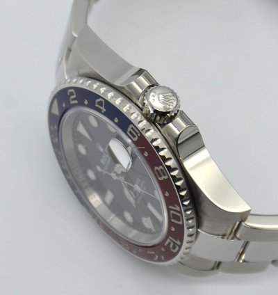 Rolex Gmt-master Ii Pepsi Blue And Black Bezel Automatic