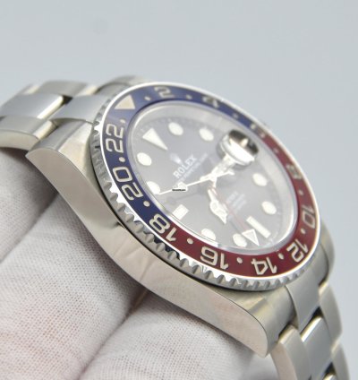 Rolex Gmt-master Ii Pepsi Blue And Black Bezel Automatic