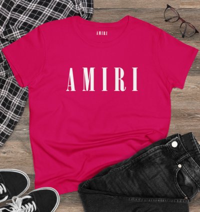 Amiri Core Womens Shirt Softstyle Heliconia Tee S To 2xl