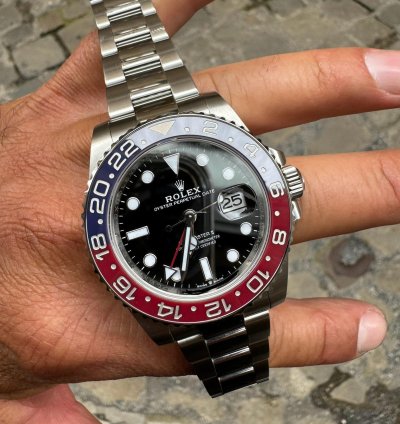 Rolex Gmt-master Ii Pepsi Full Set Warranty Italia