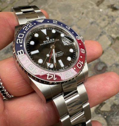 Rolex Gmt-master Ii Pepsi Full Set Warranty Italia