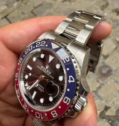 Rolex Gmt-master Ii Pepsi Full Set Warranty Italia