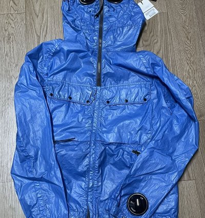 Cp Company Blue Nyber Explorer Jacket