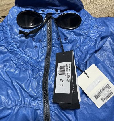 Cp Company Blue Nyber Explorer Jacket