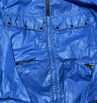 Cp Company Blue Nyber Explorer Jacket