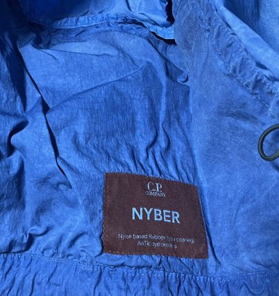 Cp Company Blue Nyber Explorer Jacket