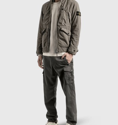 David Light-tc Field Jacket With Micropile - Light Brown