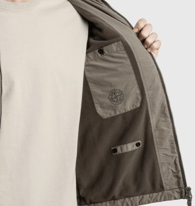 David Light-tc Field Jacket With Micropile - Light Brown