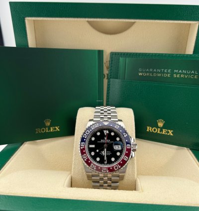 Rolex Gmt-master Ii Pepsi Jubile