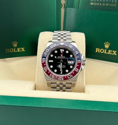 Rolex Gmt-master Ii Pepsi Jubile