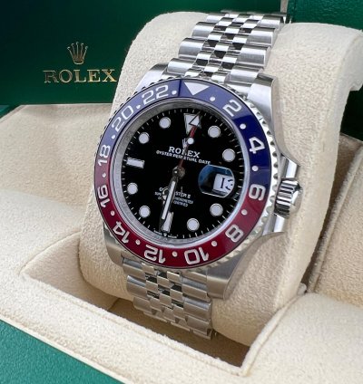 Rolex Gmt-master Ii Pepsi Jubile