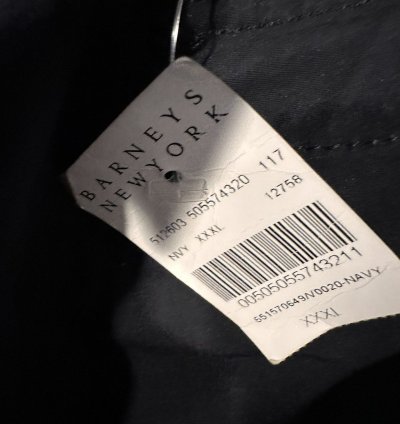 David Tc Car Coat With Down Liner Size 3xl